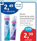 Haarspray Volume & Hold von Nivea im aktuellen budni Prospekt