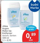 Ölhaltiger Augen Make-up Entferner von Jólea im aktuellen budni Prospekt