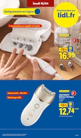Promos Epilation dans le catalogue "DESTINATION GOURMANDE" de Lidl Epilation en promo dans le catalogue Lidl à la page 43