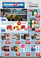 Coca Cola im Getränke Quelle WVG Prospekt in Magdeburg Aktueller Getränke Quelle WVG Prospekt mit Coca Cola, "...einfach mehr drin", Seite 1