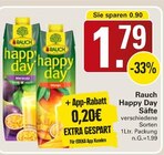 Happy Day Säfte im Angebot bei WEZ in Löhne Happy Day Säfte Angebote von Rauch bei WEZ Löhne für 1,59 €
