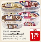 Herzstücke Eisgenuss Nuss Nougat im Angebot bei EDEKA in Mainz Herzstücke Eisgenuss Nuss Nougat Angebote von EDEKA bei EDEKA Mainz für 1,79 €