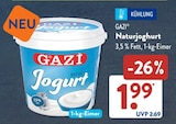 Naturjoghurt von GAZi für 1,99 € bei ALDI SÜD im Angebot Naturjoghurt von GAZi im aktuellen ALDI SÜD Prospekt