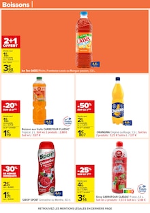 Promotion Eau Minérale dans le prospectus Carrefour, valable du 28/10/2025 au 10/11/2025 Promo Eau Minérale dans le catalogue Carrefour du moment à la page 42
