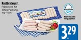 Bratwurst im E xpress Prospekt Rostbratwurst im aktuellen E xpress Prospekt für 3,29 €