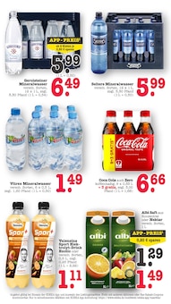 Coca Cola im E center Prospekt "Aktuelle Angebote" mit 74 Seiten (Dreieich)