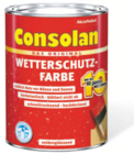 Wetterschutz-Farbe Angebote von Consolan bei toom Baumarkt Rheda-Wiedenbrück für 14,99 €