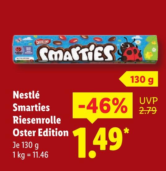Smarties Riesenrolle Oster Edition
