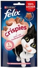 Katzensnack Crispies oder Katzensnack Knabber-Mix Angebote von Felix bei REWE Görlitz für 0,89 €