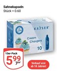 Aktuelle Backzubehör Angebote bei GLOBUS in Jena Aktuelles Sahnekapseln Angebot bei GLOBUS in Jena ab 5,99 €