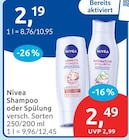 Shampoo im Angebot bei budni in Berlin Shampoo Angebote von Nivea bei budni Berlin für 2,19 €