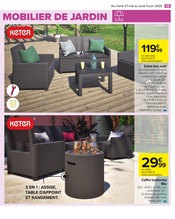 Promotion Keter dans le prospectus Carrefour, valable du 27/05/2025 au 09/06/2025 Promo Keter dans le catalogue Carrefour du moment à la page 71