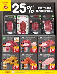 T-Bone Steak Angebot im aktuellen Netto Marken-Discount Prospekt auf Seite 8