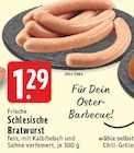 Aktuelles Frische Schlesische Bratwurst Angebot bei EDEKA in Mülheim (Ruhr) ab 1,29 €