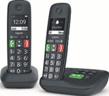 E290A DUO Schnurlostelefon mit Anrufbeantworter Angebote von Gigaset bei EURONICS Gronau für 55,00 €