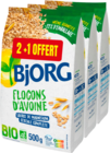 FLOCONS D'AVOINE BIO BJORG - BJORG en promo à 3,70 € chez Auchan Hypermarché FLOCONS D'AVOINE BIO BJORG - BJORG dans le catalogue Auchan Hypermarché