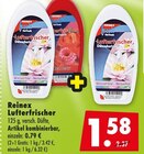 Lufterfrischer von Reinex im aktuellen Mäc-Geiz Prospekt