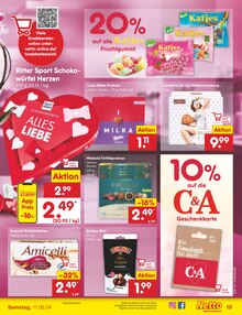 Schokolade im Netto Marken-Discount Prospekt "Aktuelle Angebote" mit 55 Seiten (Mönchengladbach)