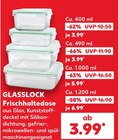 Frischhaltedose im Angebot bei Kaufland in Soest Frischhaltedose Angebote von GLASSLOCK bei Kaufland Soest für 3,99 €