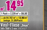 Vinyl-Fliese „Oman“ Angebote bei Hornbach Villingen-Schwenningen für 31,09 €