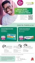 Apotheken Prospekt von mea - meine apotheke in Vöhrenbach Aktueller mea - meine apotheke Apotheken Prospekt für Vöhrenbach: Unsere Juni-Angebote mit 4} Seiten, 01.06.2026 - 30.06.2026