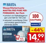 Wasserfilterkartusche MAXTRA PRO PURE PERFORMANCE im Angebot bei Netto Marken-Discount in Dortmund Wasserfilterkartusche MAXTRA PRO PURE PERFORMANCE Angebote von Brita bei Netto Marken-Discount Dortmund für 14,99 €