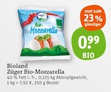 Züger Bio-Mozzarella Angebote von Bioland bei tegut Ingolstadt für 0,99 €