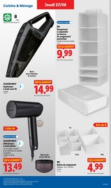 Promos Couches dans le catalogue "La rentrée des économies" de Lidl Couches en promo dans le catalogue Lidl à la page 37