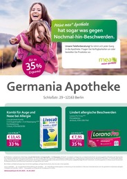 mea - meine apotheke Prospekt für Berlin: "Unsere März-Angebote", 4 Seiten, 01.03.2025 - 31.03.2025