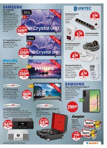 Fernseher im V-Markt Prospekt "V-Markt einfach besser einkaufen" mit 34 Seiten (Memmingen)
