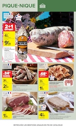 Prix et réduction Saucisson Sec dans le prospectus Carrefour en cours Offre Saucisson Sec dans le catalogue Carrefour du moment à la page 13