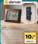 Wetterstation mit Außensensor WS-520 von DENVER für 10,00 € bei Netto mit dem Scottie im Angebot Wetterstation mit Außensensor WS-520 von DENVER im aktuellen Netto mit dem Scottie Prospekt