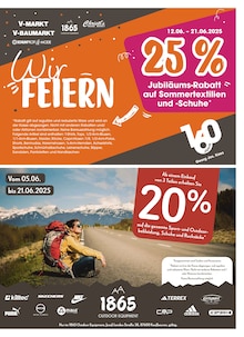 Blumen Angebot im V-Markt Prospekt, gültig von 12.06.2025 bis 17.06.2025 Blumen Angebot im aktuellen V-Markt Prospekt auf Seite 21
