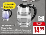 Wasserkocher Angebote von GOURMETmaxx bei E center Kirchheim für 14,99 €