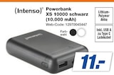 Powerbank XS 10000 schwarz (10.000 mAh) Angebote von Intenso bei expert Krefeld für 11,00 €