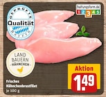 Frisches Hähnchenbrustfilet im Angebot bei REWE in München Frisches Hähnchenbrustfilet Angebote von Land Bauern Hähnchen bei REWE München für 1,49 €