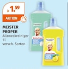 Allzweckreiniger von Meister Proper im aktuellen Müller Prospekt