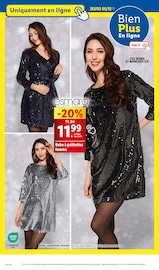 Robe Femme Angebote im Prospekt "Des fêtes magiques !" von Lidl auf Seite 66