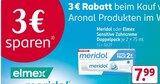 Sensitive Zahncreme Angebote von Meridol oder Elmex bei Rossmann Cuxhaven für 7,99 €
