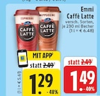 Caffè Latte im Angebot bei E center in Krefeld Caffè Latte Angebote von Emmi bei E center Krefeld für 1,29 €