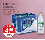 V-Markt Bobingen - Mineralwasser Angebot im Prospekt Mineralwasser bei V-Markt im Bobingen Prospekt für 4,99 €