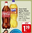 Coca-Cola, Fanta, Mezzo Mix Angebot in Steinwenden Coca-Cola, Fanta, Mezzo Mix im aktuellen Prospekt bei E center in Steinwenden