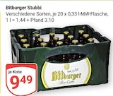 Aktuelles Stubbi Angebot bei GLOBUS in Krefeld ab 9,49 €
