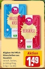 Käsescheiben aus Heumilch im REWE Prospekt Käsescheiben aus Heumilch von Allgäuer Hof-Milch im aktuellen REWE Prospekt für 1,49 €