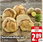 E center Oberführbuch - Kartoffelbrötchen hell Angebot im Prospekt Kartoffelbrötchen hell bei E center im Oberführbuch Prospekt für 2,89 €