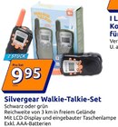 Walkie-Talkie-Set von Silvergear für 9,95 € bei Action im Angebot Walkie-Talkie-Set von Silvergear im aktuellen Action Prospekt