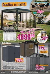 Gartenmöbel Angebot im aktuellen Hornbach Prospekt auf Seite 10