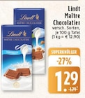 Maître Chocolatier Angebote von Lindt bei E center Bornheim für 1,29 €