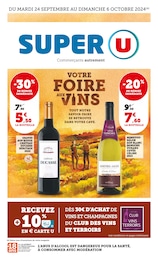 Catalogue Super U "Votre foire aux vins" à Sainte-Colombe et alentours, 56 pages, 24/09/2024 - 06/10/2024