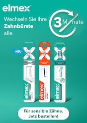 Aktueller Elmex Supermarkt Prospekt in Karlshagen und Umgebung, "Wechseln Sie Ihre Zahnbürste" mit 1 Seite, 01.09.2025 - 30.09.2025